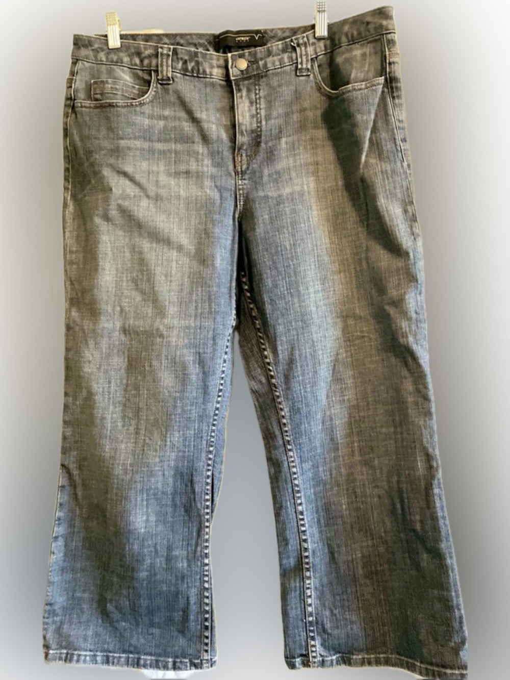 Venezia Women's Wide Leg Jeans in Medium Wash Blue